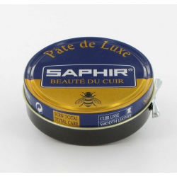 Cirage pâte luxe SAPHIR marron clair boîte 50ML 