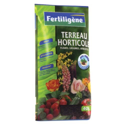 Terreau horticole 40l trio - Fertiligène