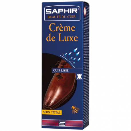 Crème de luxe saphir tube marron clair