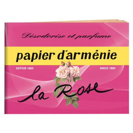 Carnet papier Arménie la rose